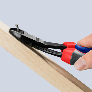 Knipex 74 22 250 KnipeXtend High Leverage 12° Angled Diagonal Cutters, 10"