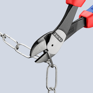 Knipex 74 22 250 KnipeXtend High Leverage 12° Angled Diagonal Cutters, 10"