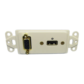 Philmore 75-1132 VGA Plus Wall Plate