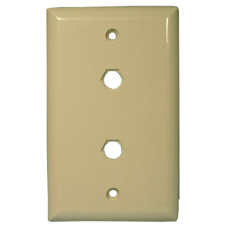 Philmore 75-4510 Dual Blank TV/FM Wall Plate