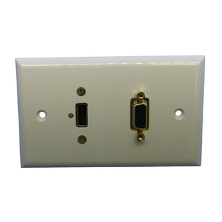 Philmore 75-615 VGA Plus Wall Plate