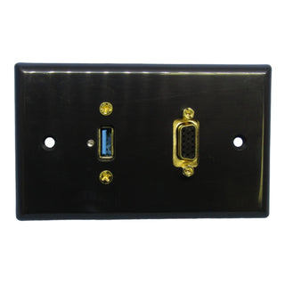 Philmore 75-617 VGA Plus Wall Plate