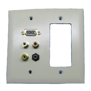 Philmore 75-774 VGA Plus Wall Plate