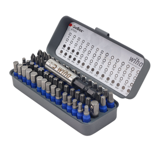 Wiha Tools 76868 GoBox TerminatorBlue Impact Bit Set, 61 Pc.