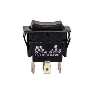 NSI 77060RQ Rocker Switch Maintained On/Off/On Dpdt