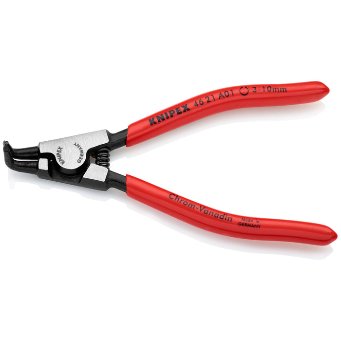 Knipex 46 21 A01 5" External 90° Angled Snap Ring Pliers-Forged Tips