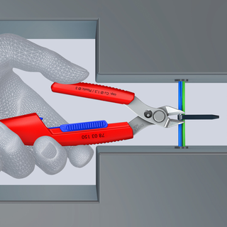 Knipex 78 03 150 V01 SBA 6" Slim Knips with Tool Holster