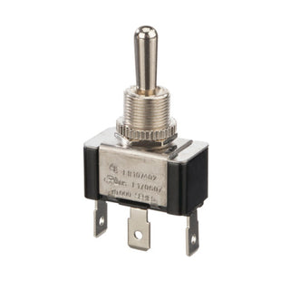 NSI 78070TQ Toggle Switch SPDT 20 Amps On-Off-On Circuit Bat Br/Ni Quick Connection