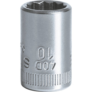 Stahlwille 01030010 40D 12-pt 1/4" Socket, 10 mm