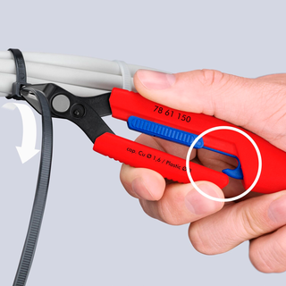 Knipex 78 61 150 V01 SBA 6" Slim Knips with Tool Holster