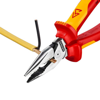 Knipex 08 28 185 SBA 7 1/4" Needle-Nose Combination Pliers-1000V Insulated