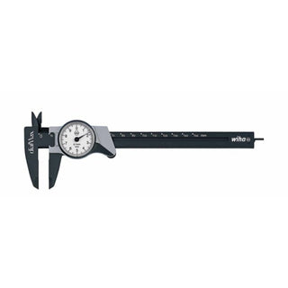 Wiha Tools 41102 Dial Caliper DialMax Metric 6"