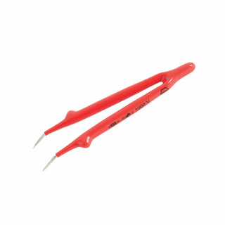 Wiha Tools 75302 6" Angled Fine Insulated Tweezers