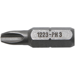 Stahlwille 08030003 1233 #3 x 32mm Phillips Insert Bit - 5/16" Hex