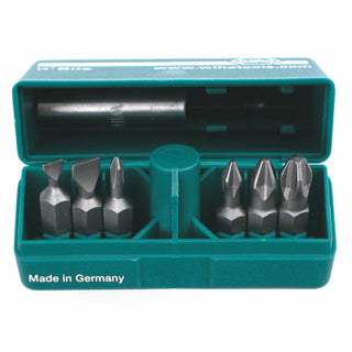 Wiha Tools 71198 7 Piece Slotted and Phillips Pokitpak Insert Set