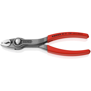 Knipex 82 01 150 TwinGrip Pliers, 6"