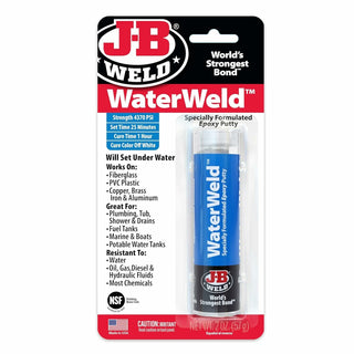 J-B Weld 8277 WaterWeld Epoxy Putty, 2 oz.