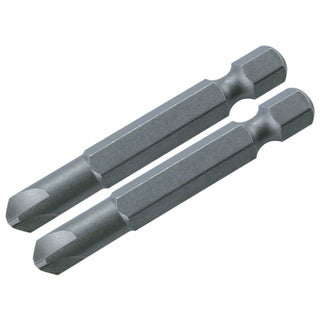 Wiha Tools 74967 #8 x 50mm Torq-Set Power Bit, 2 Pack