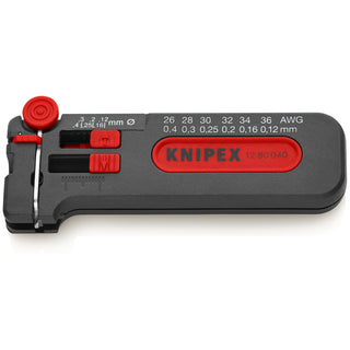 Knipex 12 80 040 SB 4" Mini Wire Stripper 26-36 AWG