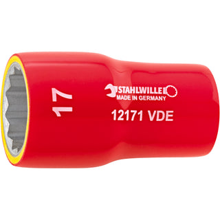 Stahlwille 02380018 12171 VDE Socket 18 mm, 3/8" Drive