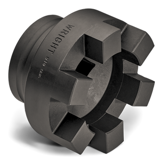 Wright Tool 858C40 5-Inch Standard Length Castellated Socket