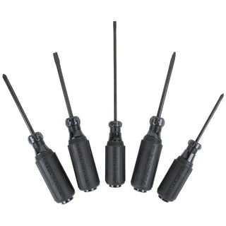 Klein Tools 85446BLK Limited Edition Blackout Screwdriver Set, 6 Pc.