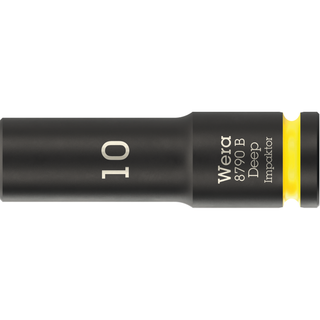 Wera 8790 B Impaktor Deep Socket with 3/8" drive, 10 mm
