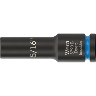 Wera 8790 B Impaktor Deep Socket with 3/8" drive, 5/16"