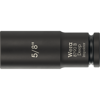 Wera 8790 B Impaktor Deep Socket with 3/8" drive, 5/8"