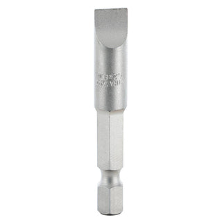 Wiha Tools 74021 Slotted Power Bit, 8mm x 1.2 x 50mm 10 Pack