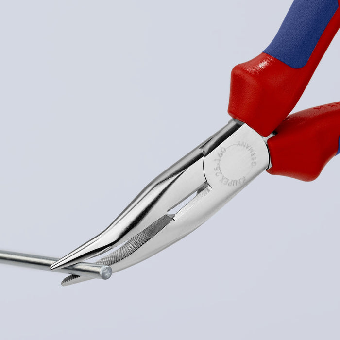 Knipex 25 25 160 6 1/4" Long Nose 45° Angled Pliers with Cutter