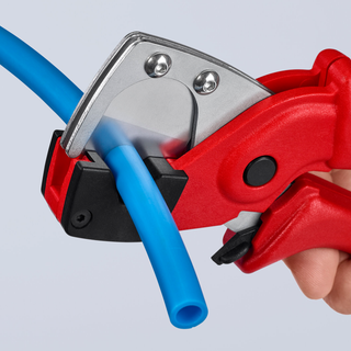 Knipex 90 10 185 SBA Pneumatic Hose Cutter, 7 1/4"