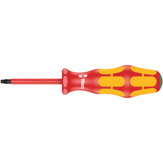 Wera 167 i VDE Insulated screwdriver for TORX® screws, TX 10 x 80 mm