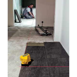 Stabila 04490 FLS 90 floor line laser, 3-piece set