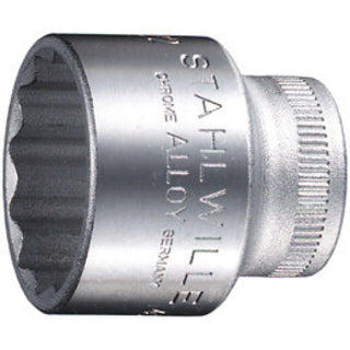 Stahlwille 02010020 45 3/8" 12-pt Socket, 20 mm