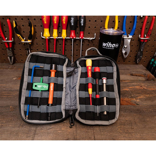 Wiha Tools 91472 Utility Organizer Zipper Pouch