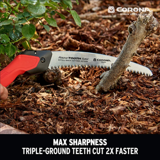 Corona RS16150 RazorTOOTH Saw Folding Pruning Saw, 10 in. Blade