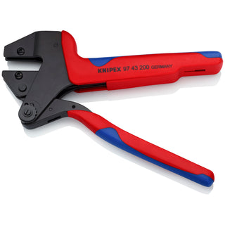 Knipex 97 43 200 A 8" Crimp System Pliers