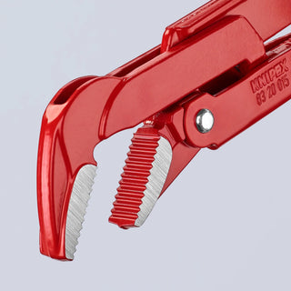 Knipex 83 20 015 16 1/4" Swedish Pipe Wrench-45°