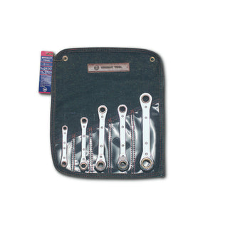 Wright Tool 9430 Metric Ratcheting Box Wrench Set 5 Piece