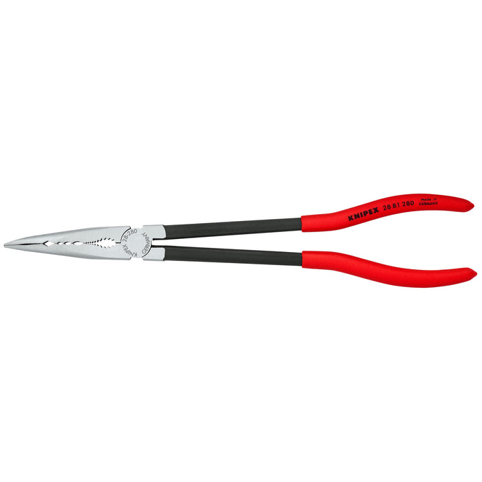 Knipex 9K 00 80 128 US 2 Pc XL Long Needle Nose Pliers Set with Keeper Pouch