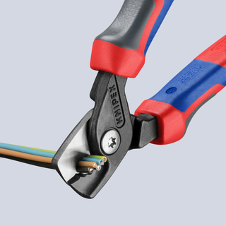Knipex 95 12 160 KnipeXtend StepCut Cable Shears, 6 1/4"