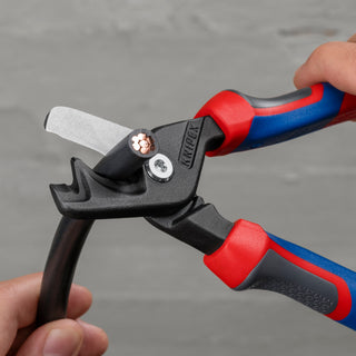 Knipex 95 12 225 KnipeXtend 9" StepCut XL Cable Shear