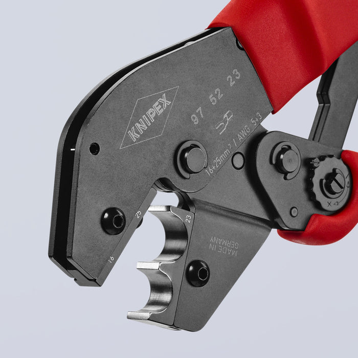Knipex 97 52 23 10" Crimping Pliers For Non-Insulated terminals and Cable Connectors