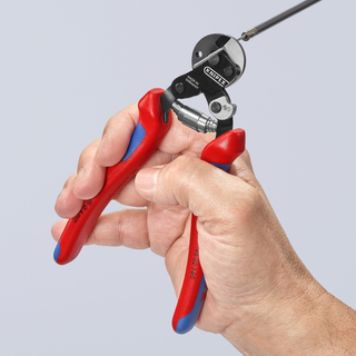 Knipex 95 62 160 SBA 6 1/4" Wire Rope Shears