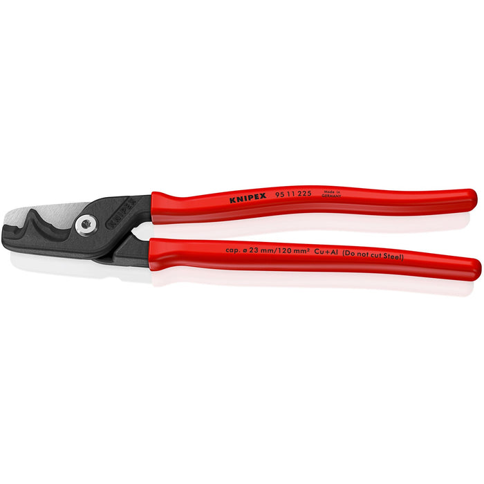 Knipex 95 11 225 StepCut® XL Cable Shears, 9"