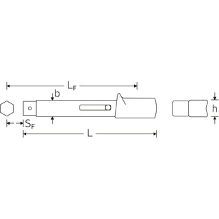 Stahlwille 50184004 730/4 Quick MANOSKOP Torque Wrench