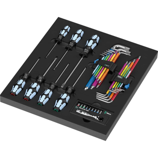 Wera 05150160001 9760 Foam insert Stainless set 1