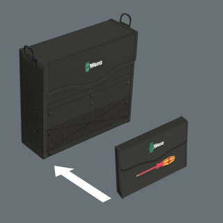 Wera Kraftform 100 iS/7 set 3 Screwdriver set Kraftform Plus series 100. Partly with reduced blade diameter, 7 pieces