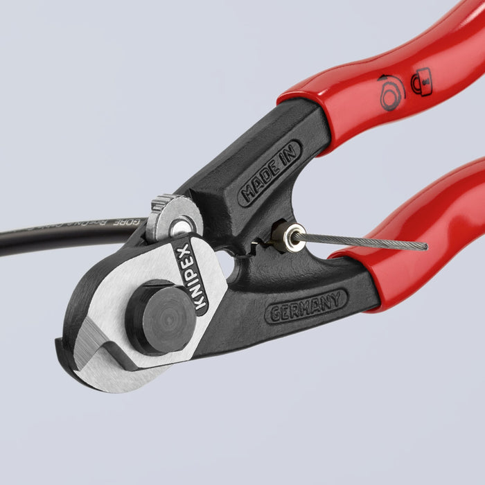 Knipex 95 61 190 SBA 7 1/2" Wire Rope Shears